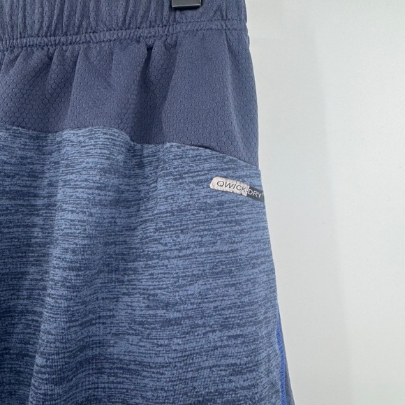 Unipro Shorts Men Medium Blue Basketball Qwick Dry Drawstring Elastic Waist - Picture 5 of 13